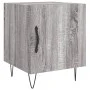 Mesita de noche madera de ingeniería gris Sonoma 40x40x50 cm de vidaXL, Mesitas de noche - Ref: Foro24-827560, Precio: 37,85 ...