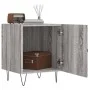 Mesita de noche madera de ingeniería gris Sonoma 40x40x50 cm de vidaXL, Mesitas de noche - Ref: Foro24-827560, Precio: 37,85 ...