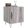 Mesita de noche madera de ingeniería gris Sonoma 40x40x50 cm de vidaXL, Mesitas de noche - Ref: Foro24-827560, Precio: 37,85 ...