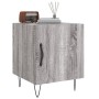 Sonoma grauer Nachttisch aus Holzwerkstoff, 40 x 40 x 50 cm von vidaXL, Nachttische - Ref: Foro24-827560, Preis: 38,32 €, Rab...