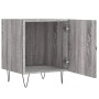 Sonoma grauer Nachttisch aus Holzwerkstoff, 40 x 40 x 50 cm von vidaXL, Nachttische - Ref: Foro24-827560, Preis: 38,32 €, Rab...