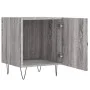 Sonoma gray engineered wood bedside table 40x40x50 cm by vidaXL, Nightstands - Ref: Foro24-827560, Price: 37,85 €, Discount: %