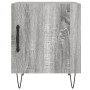 Sonoma grauer Nachttisch aus Holzwerkstoff, 40 x 40 x 50 cm von vidaXL, Nachttische - Ref: Foro24-827560, Preis: 38,32 €, Rab...