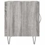 Sonoma gray engineered wood bedside table 40x40x50 cm by vidaXL, Nightstands - Ref: Foro24-827560, Price: 37,85 €, Discount: %