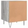 Mesita de noche madera de ingeniería gris Sonoma 40x40x50 cm de vidaXL, Mesitas de noche - Ref: Foro24-827560, Precio: 37,85 ...