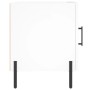 Glänzend weißer Nachttisch aus Holzwerkstoff, 40 x 40 x 50 cm von vidaXL, Nachttische - Ref: Foro24-827584, Preis: 32,80 €, R...
