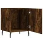 Mesitas noche 2 uds madera ingeniería roble ahumado 40x40x50 cm de vidaXL, Mesitas de noche - Ref: Foro24-827607, Precio: 53,...