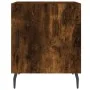 Mesitas noche 2 uds madera ingeniería roble ahumado 40x40x50 cm de vidaXL, Mesitas de noche - Ref: Foro24-827607, Precio: 53,...