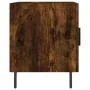 Mesitas noche 2 uds madera ingeniería roble ahumado 40x40x50 cm de vidaXL, Mesitas de noche - Ref: Foro24-827607, Precio: 53,...