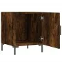 Bedside tables 2 units smoked oak engineered wood 40x40x50 cm by vidaXL, Nightstands - Ref: Foro24-827575, Price: 51,51 €, Di...