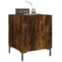 Bedside tables 2 units smoked oak engineered wood 40x40x50 cm by vidaXL, Nightstands - Ref: Foro24-827575, Price: 51,51 €, Di...