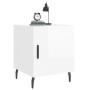 Nachttische 2 Stück glänzend weißes Holzwerkstoff 40x40x50 cm von vidaXL, Nachttische - Ref: Foro24-827601, Preis: 56,05 €, R...