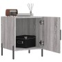 Nachttische 2 Einheiten Sonomagraues Holzwerkstoff 40x40x50 cm von vidaXL, Nachttische - Ref: Foro24-827593, Preis: 58,14 €, ...