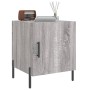 Mesitas noche 2 uds madera ingeniería gris Sonoma 40x40x50 cm de vidaXL, Mesitas de noche - Ref: Foro24-827593, Precio: 58,09 €