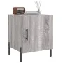 Mesitas noche 2 uds madera ingeniería gris Sonoma 40x40x50 cm de vidaXL, Mesitas de noche - Ref: Foro24-827593, Precio: 57,61...