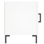 Nightstands 2 pcs engineered wood white 40x40x50 cm by vidaXL, Nightstands - Ref: Foro24-827565, Price: 54,28 €, Discount: %