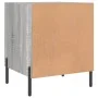 Mesitas noche 2 uds madera ingeniería gris Sonoma 40x40x50 cm de vidaXL, Mesitas de noche - Ref: Foro24-827593, Precio: 57,61...