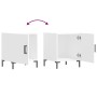 Nightstands 2 pcs engineered wood white 40x40x50 cm by vidaXL, Nightstands - Ref: Foro24-827565, Price: 54,28 €, Discount: %