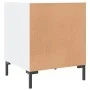 Nightstands 2 pcs engineered wood white 40x40x50 cm by vidaXL, Nightstands - Ref: Foro24-827565, Price: 53,81 €, Discount: %