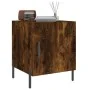 Nightstands 2 pcs engineered wood smoked oak 40x40x50 cm by vidaXL, Nightstands - Ref: Foro24-827591, Price: 55,66 €, Discoun...