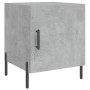Betongrauer Nachttisch aus Holzwerkstoff, 40 x 40 x 50 cm von vidaXL, Nachttische - Ref: Foro24-827588, Preis: 36,11 €, Rabat...