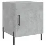 Mesita de noche madera de ingeniería gris hormigón 40x40x50 cm de vidaXL, Mesitas de noche - Ref: Foro24-827588, Precio: 32,1...
