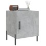 Betongrauer Nachttisch aus Holzwerkstoff, 40 x 40 x 50 cm von vidaXL, Nachttische - Ref: Foro24-827588, Preis: 36,11 €, Rabat...