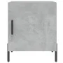 Mesita de noche madera de ingeniería gris hormigón 40x40x50 cm de vidaXL, Mesitas de noche - Ref: Foro24-827588, Precio: 32,1...