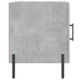 Betongrauer Nachttisch aus Holzwerkstoff, 40 x 40 x 50 cm von vidaXL, Nachttische - Ref: Foro24-827588, Preis: 36,11 €, Rabat...