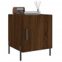 Nachttische, 2 Stück, Eichenbraun, Holzwerkstoff, 40 x 40 x 50 cm von vidaXL, Nachttische - Ref: Foro24-827595, Preis: 58,14 ...