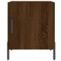 Nachttische, 2 Stück, Eichenbraun, Holzwerkstoff, 40 x 40 x 50 cm von vidaXL, Nachttische - Ref: Foro24-827595, Preis: 57,61 ...