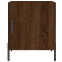 Nachttische, 2 Stück, Eichenbraun, Holzwerkstoff, 40 x 40 x 50 cm von vidaXL, Nachttische - Ref: Foro24-827595, Preis: 58,14 ...
