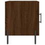 Nachttische, 2 Stück, Eichenbraun, Holzwerkstoff, 40 x 40 x 50 cm von vidaXL, Nachttische - Ref: Foro24-827595, Preis: 58,14 ...