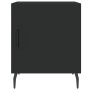 Schwarzer Nachttisch aus Holzwerkstoff, 40 x 40 x 50 cm von vidaXL, Nachttische - Ref: Foro24-827598, Preis: 38,26 €, Rabatt: %
