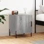 Sonoma grauer Nachttisch aus Holzwerkstoff, 40 x 40 x 50 cm von vidaXL, Nachttische - Ref: Foro24-827592, Preis: 33,17 €, Rab...