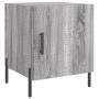 Sonoma grauer Nachttisch aus Holzwerkstoff, 40 x 40 x 50 cm von vidaXL, Nachttische - Ref: Foro24-827592, Preis: 33,48 €, Rab...