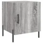 Sonoma grauer Nachttisch aus Holzwerkstoff, 40 x 40 x 50 cm von vidaXL, Nachttische - Ref: Foro24-827592, Preis: 33,17 €, Rab...