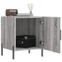 Sonoma grauer Nachttisch aus Holzwerkstoff, 40 x 40 x 50 cm von vidaXL, Nachttische - Ref: Foro24-827592, Preis: 33,17 €, Rab...