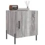 Sonoma grauer Nachttisch aus Holzwerkstoff, 40 x 40 x 50 cm von vidaXL, Nachttische - Ref: Foro24-827592, Preis: 33,17 €, Rab...