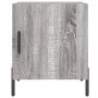 Sonoma grauer Nachttisch aus Holzwerkstoff, 40 x 40 x 50 cm von vidaXL, Nachttische - Ref: Foro24-827592, Preis: 33,17 €, Rab...