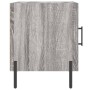 Sonoma grauer Nachttisch aus Holzwerkstoff, 40 x 40 x 50 cm von vidaXL, Nachttische - Ref: Foro24-827592, Preis: 33,48 €, Rab...
