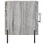 Sonoma grauer Nachttisch aus Holzwerkstoff, 40 x 40 x 50 cm von vidaXL, Nachttische - Ref: Foro24-827592, Preis: 33,17 €, Rab...