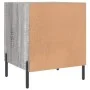 Sonoma grauer Nachttisch aus Holzwerkstoff, 40 x 40 x 50 cm von vidaXL, Nachttische - Ref: Foro24-827592, Preis: 33,17 €, Rab...