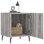 Mesita de noche madera de ingeniería gris Sonoma 40x40x50 cm de vidaXL, Mesitas de noche - Ref: Foro24-827608, Precio: 32,19 ...