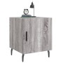 Sonoma grauer Nachttisch aus Holzwerkstoff, 40 x 40 x 50 cm von vidaXL, Nachttische - Ref: Foro24-827608, Preis: 32,48 €, Rab...