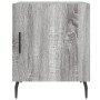 Sonoma grauer Nachttisch aus Holzwerkstoff, 40 x 40 x 50 cm von vidaXL, Nachttische - Ref: Foro24-827608, Preis: 32,48 €, Rab...