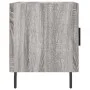 Mesita de noche madera de ingeniería gris Sonoma 40x40x50 cm de vidaXL, Mesitas de noche - Ref: Foro24-827608, Precio: 32,19 ...