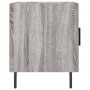 Sonoma grauer Nachttisch aus Holzwerkstoff, 40 x 40 x 50 cm von vidaXL, Nachttische - Ref: Foro24-827608, Preis: 32,48 €, Rab...