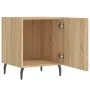 Mesitas noche 2 uds madera ingeniería roble Sonoma 40x40x50 cm de vidaXL, Mesitas de noche - Ref: Foro24-827603, Precio: 53,4...