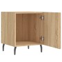 Nightstands 2 pcs engineered wood Sonoma oak 40x40x50 cm by vidaXL, Nightstands - Ref: Foro24-827603, Price: 53,92 €, Discoun...